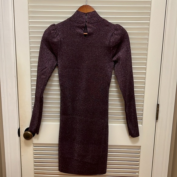 ASTR the Label Tillie Mini Dress in Pink/Black Shimmer, Size Medium, NWT - Picture 14 of 17